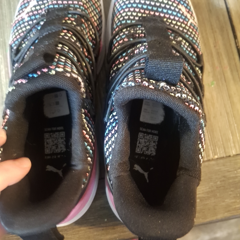 Kids Puma Multicolor Sneakers - Picture 4 of 5